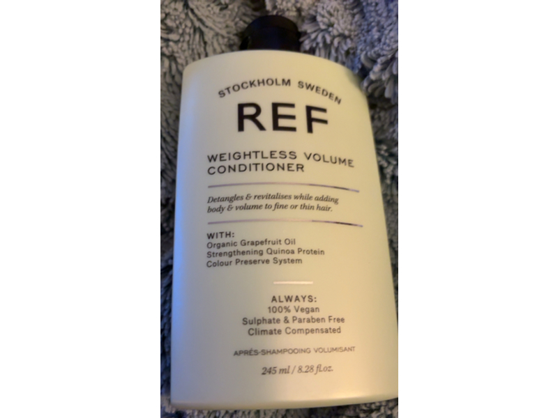 Stockholm Sweden REF Weightless Volume Conditioner, 8.28 fl oz/245 mL