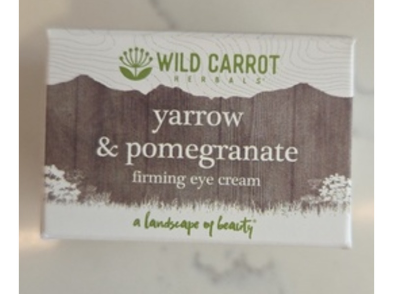 Wild Carrot Firming Eye Cream, Yarrow & Pomegranate, 0.5 oz/15 mL