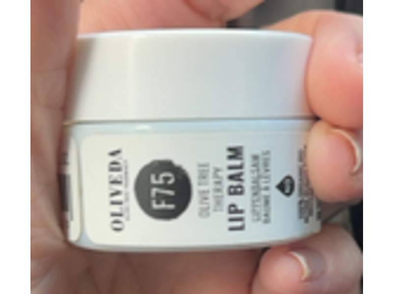 Oliveda F75 Lip Balm, Olive Tree, 15 mL