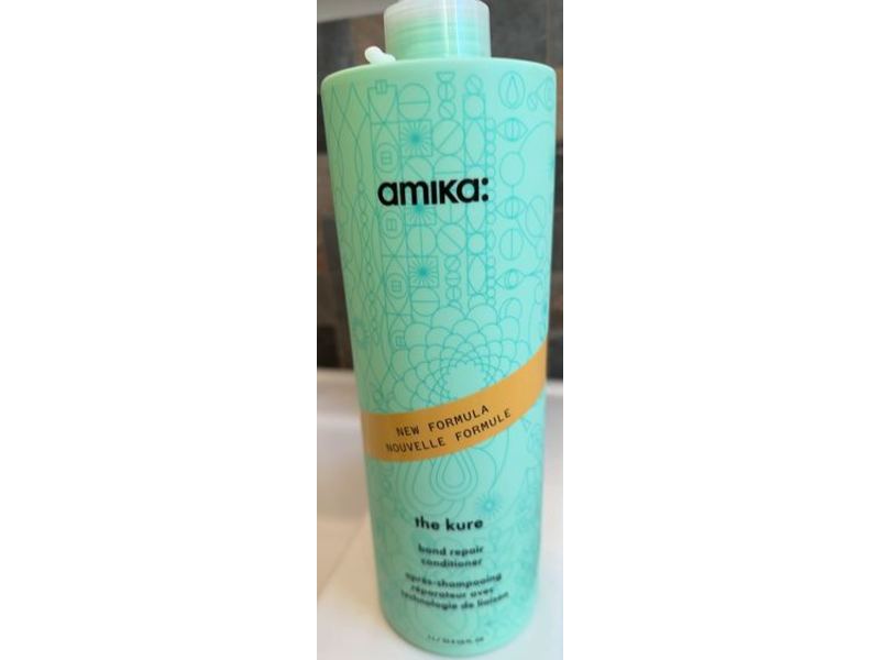Amika The kure Bond Repair Conditioner, 33.8 fl oz/1 L