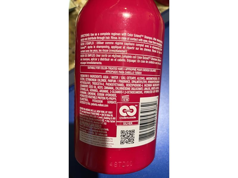 Redken Color Extend Conditioner, Cranberry Oil, 10.1 fl oz/300 ml