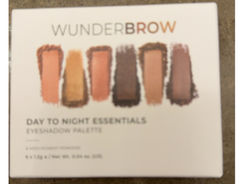 Wunderbrow Day to Night Essentials Eyeshadow Palette, 0.04 oz/1.2 g