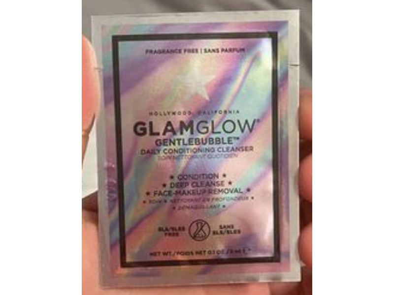 Glamglow Gentle Bubble Daily Conditioning Cleanser, 0.1 oz/3 mL
