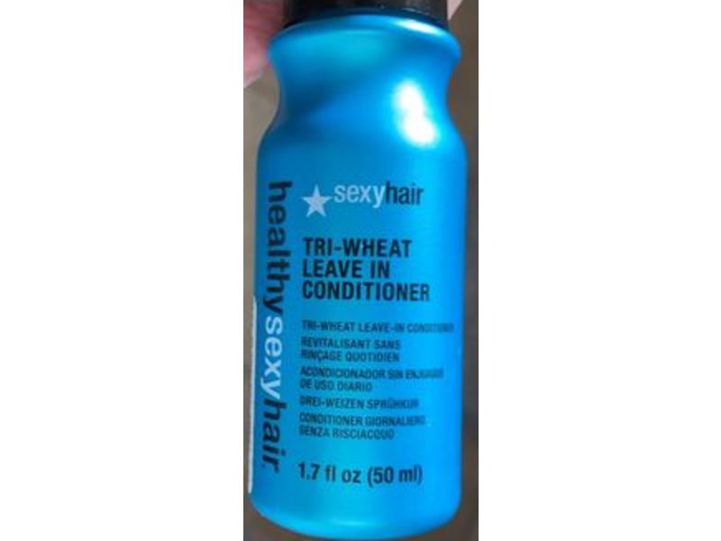 Sexy Hair Tri-Wheat Leave In Conditioner, 1.7 fl oz/50 mL