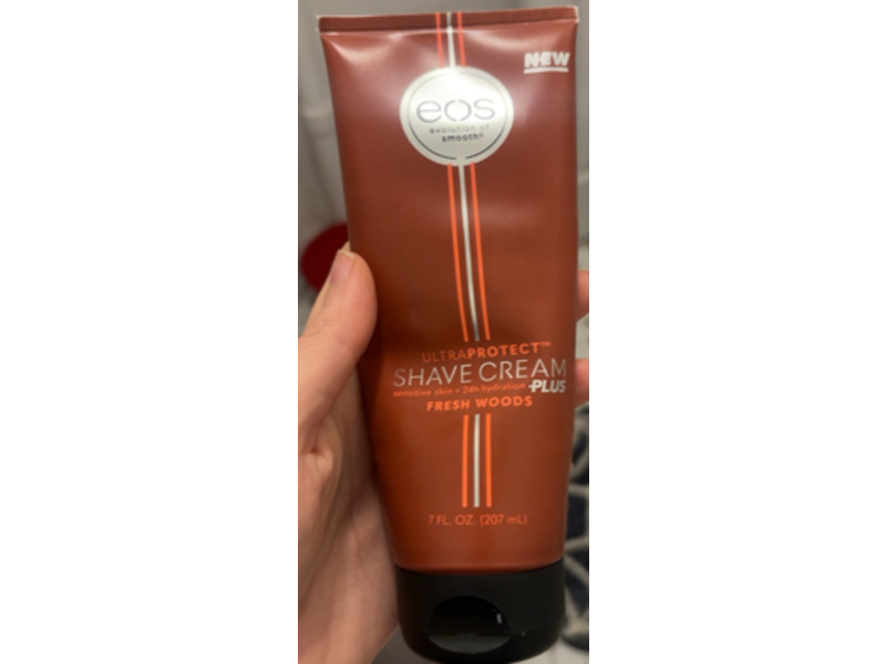 Eos Evolution Of Smooth UltraProtect Shave Cream, Fresh Woods, 7 fl oz/207 mL
