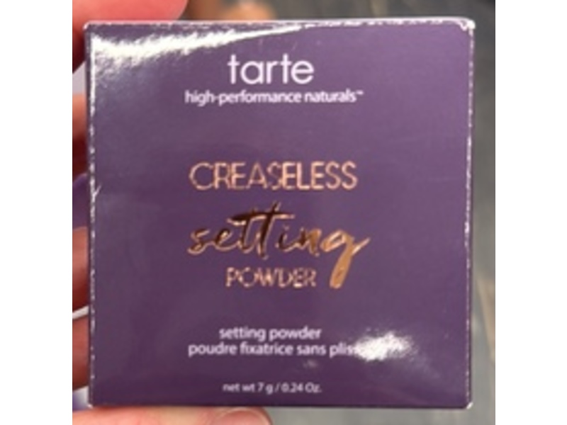 Tarte Creaseless Setting Powder, Lavender, 0.24 oz/7 g