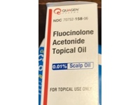 Fluocinolone Acetonide Topical Oil 0.01%, 4 fl oz/118.28 mL, Quagen Pharmaceuticals (Rx) - Image 3