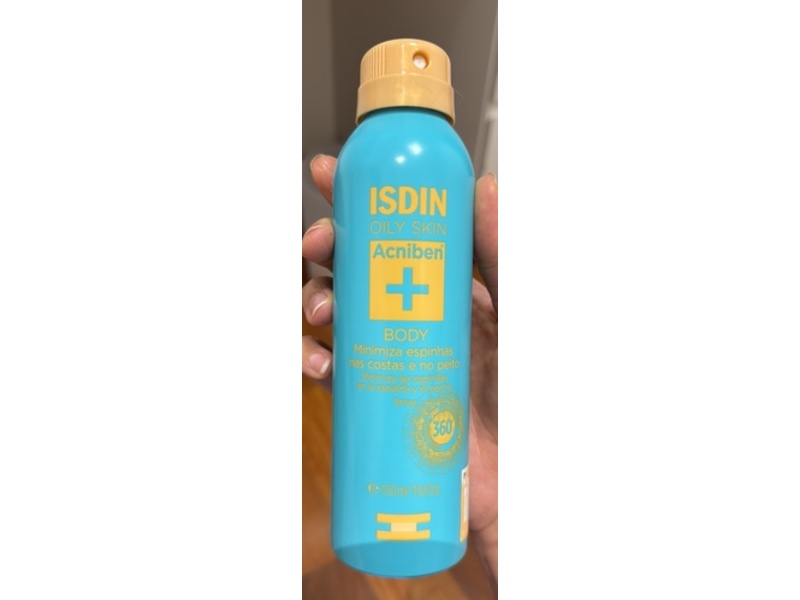 Isdin Oily Skin Acniben + Body Spray, 150 mL