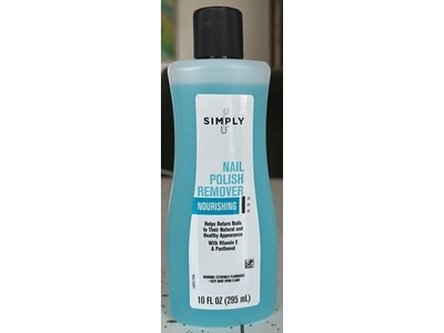 Simply Nail Polish Remover, Nourishing, 10 fl oz/295 mL
