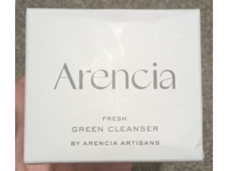 Arencia Cleanser, Green, 4.23 oz/120 g