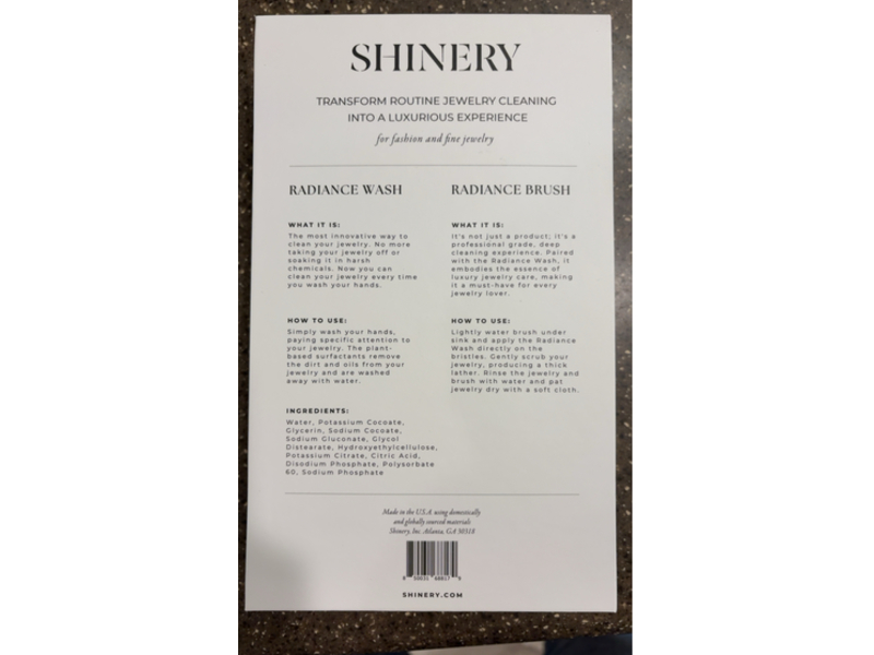 Shinery Jewelry Care Gift Set, 3.3 fl oz/100 mL
