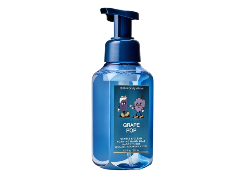 Bath & Body Works Gentle & Clean Foaming Hand Soap, Grape Pop, 8.75 fl oz/259 mL