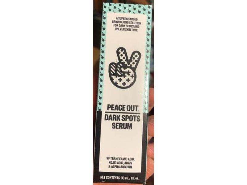 Peace Out Dark Spots Serum, 1 fl oz/30 mL