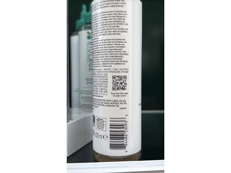 Biolage Scalp Sync Purifying Scalp Concentrate, 6.8 fl oz/200 mL