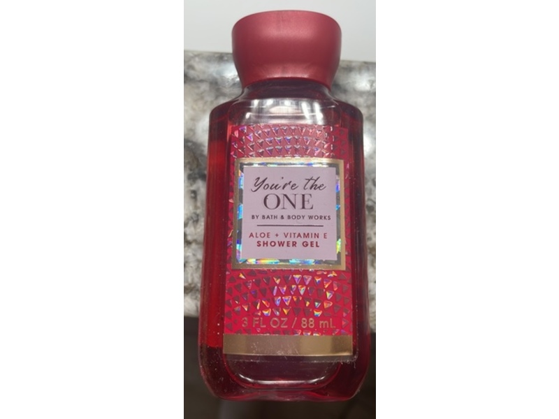 Bath & Body Works Shower Gel, You're The One, 3 fl oz/88 mL