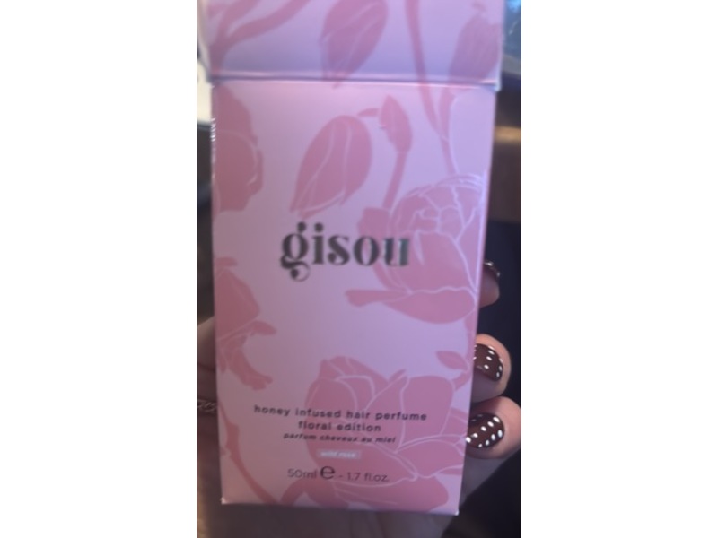Gisou Hair Perfume, Wild Rose, 1.7 fl oz/50 mL