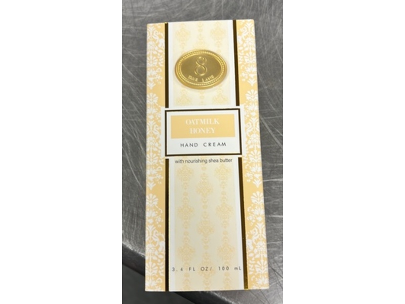 8 Oak Lane Hand Cream, Oatmilk Honey, 3.4 fl oz/100 mL