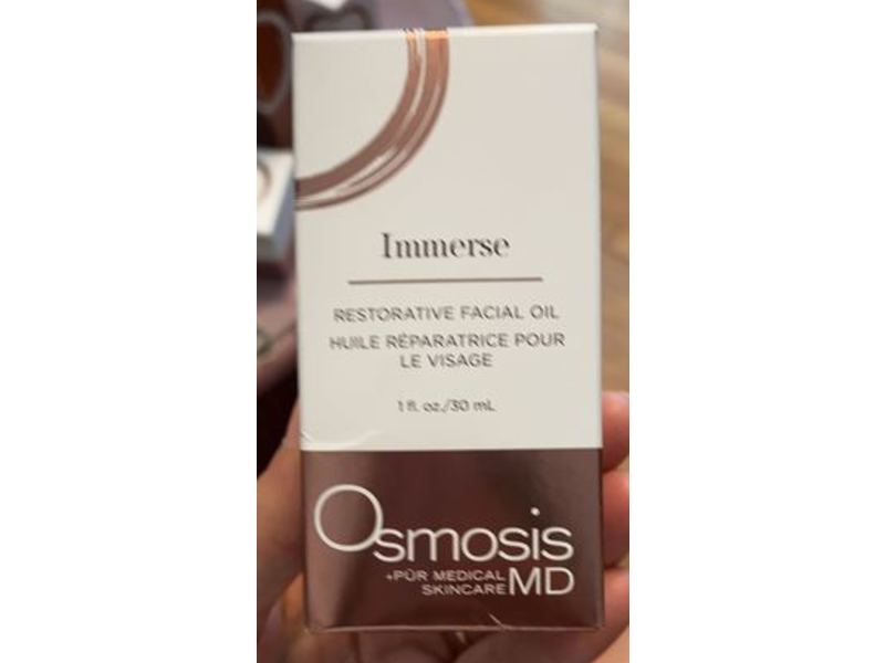Osmosis Immerse Restorative Facial Oil, 1 fl oz/30 mL
