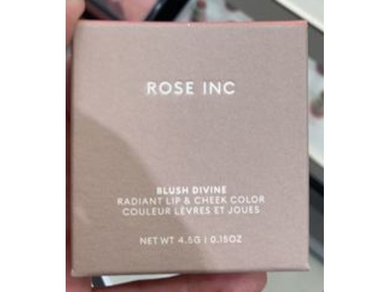 Rose Inc Blush Divine Radiant Lip & Cheek Color, Heliotrope Apricot, 0.15 oz/4.5 g