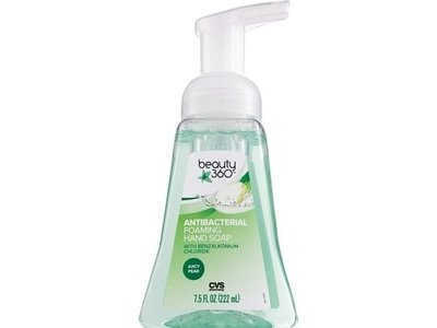 Beauty 360 Pear And White Tea Anti-Bacterial Foaming Hand Soap