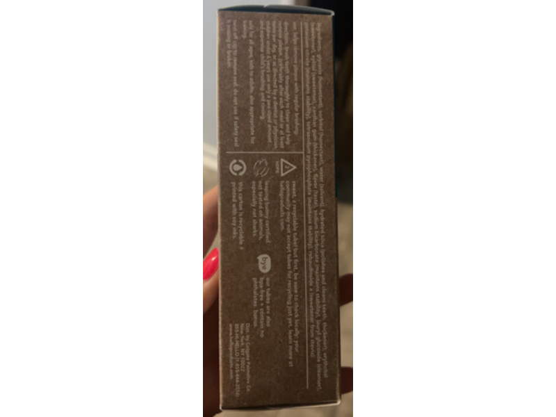 Hello Smiling Shark Fluoride Free Toothpaste, Fruit Punch, 4.2 oz/119 g