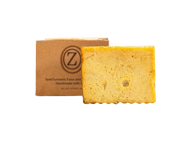 Zarina O Cosmetics TemiTurmeric Face And Body Soap, 150 g