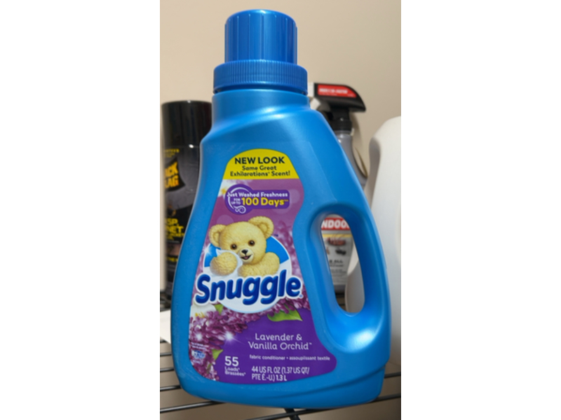 Snuggle Fabric Conditioner, Lavender & Vanilla Orchid, 55 Loads, 44 fl oz/1.3 L