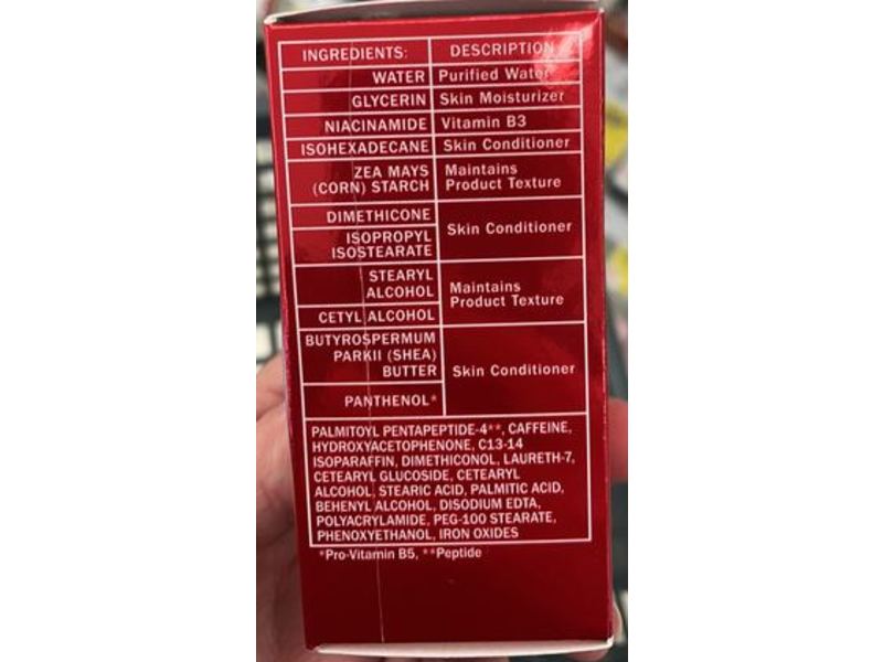 Olay Rich Eyes Cream, Fragrance Free, Shea Butter +Peptide 24, 0.5 fl oz/15 mL