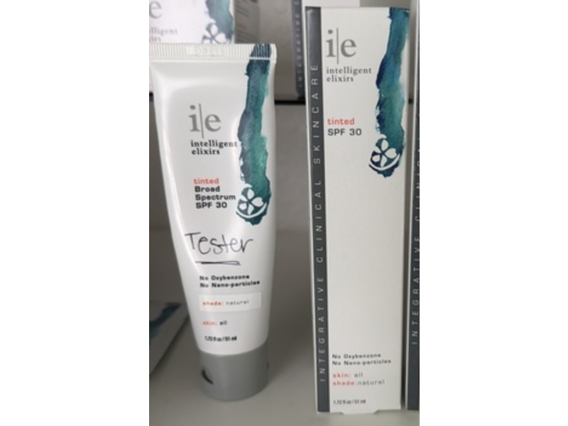 Intelligent Elixirs Natural Tinted Sunscreen, SPF 30, 1.72 fl oz/51 mL
