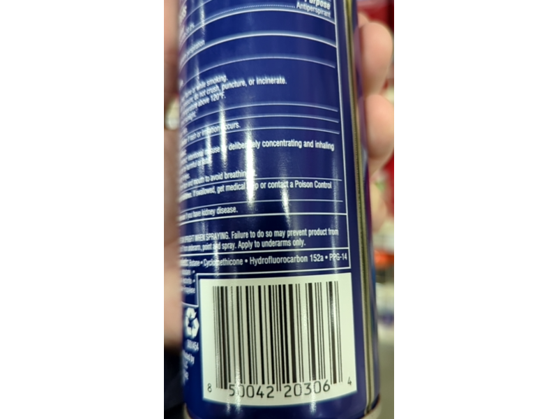 Right Guard Sport Antiperspirant Deodorant Spray, 6 oz/170 g Pack Of 12