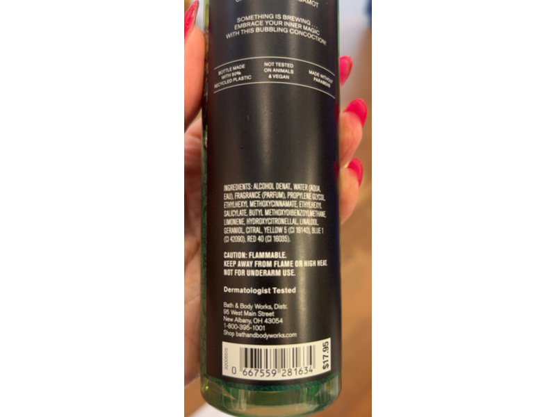 Bath & Body Works Fine Fragrance Mist, Candy Cauldron, 8 fl oz/236 mL