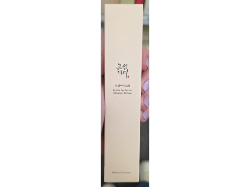 Beauty Of Joseon Revive Eye Serum, Ginseng + Retinal, 1.01 fl oz/30 mL.