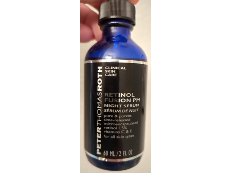Peter Thomas Roth Clinical Skin Care Retinol Fusion PM Night Serum, 2 fl oz/60 mL