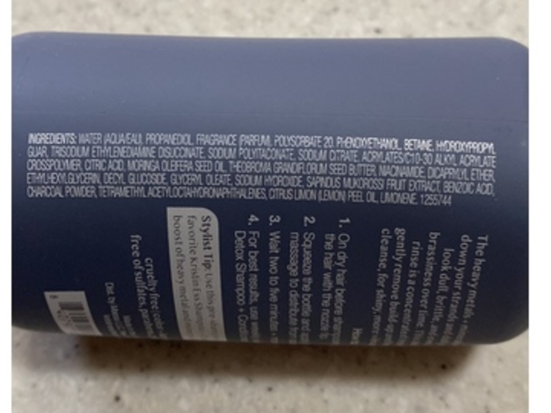 Kristin Ess Mineral Detox Pre-Shampoo Rinse, 6 fl o/177 mL