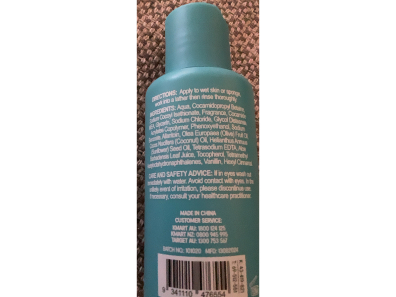 Oxx Body Wash, Coconut Waves, 100 mL