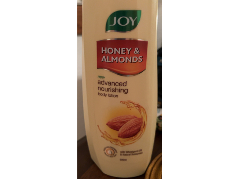 Joy Advanced Nourishing Body Lotion, Honey & Almonds, 500 mL