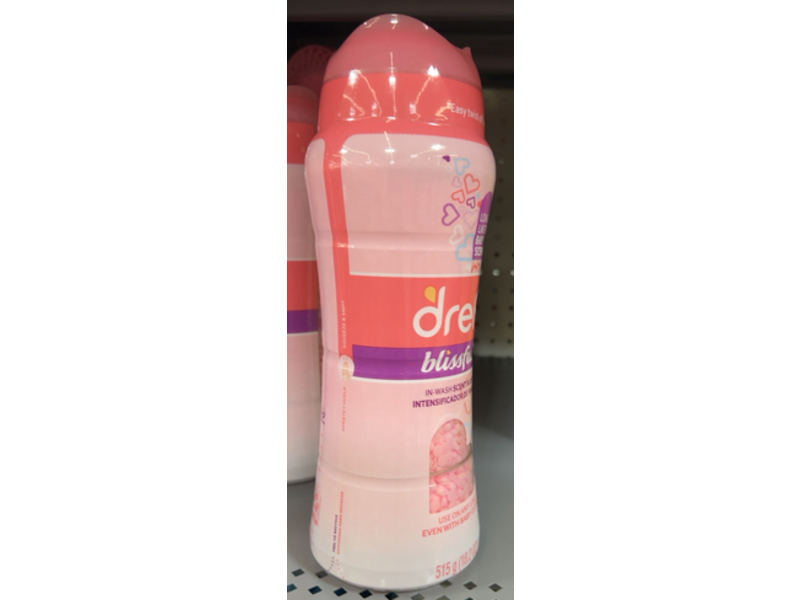 Dreft Blissfuls In-Wash Scent Booster, Baby Fresh Scent, 18.2 oz/515 g