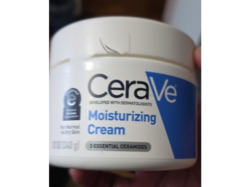CeraVe Moisturizing Cream, 12 oz/340 g.