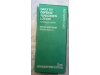 Innisfree Daily UV Defense Sunscreen Lotion, SPF 50+ PA++++, 0.33 fl oz/10 mL - thumbnail 2