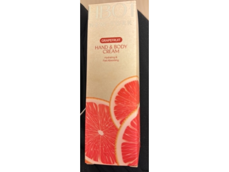 Poshbottle New York Hand & Body Cream, Grapfruit, 3.52 oz