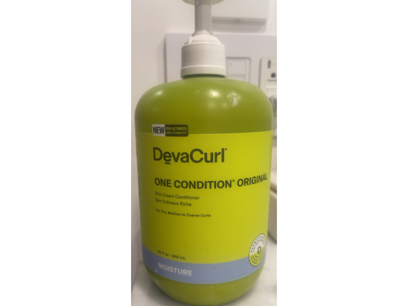 DevaCurl One Condition Original Rich Cream Conditioner, 32 fl oz/946 mL
