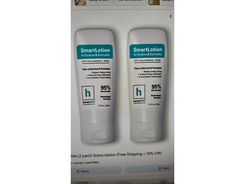 Harlan MD Smart Lotion, 2.0 fl oz/60 mL