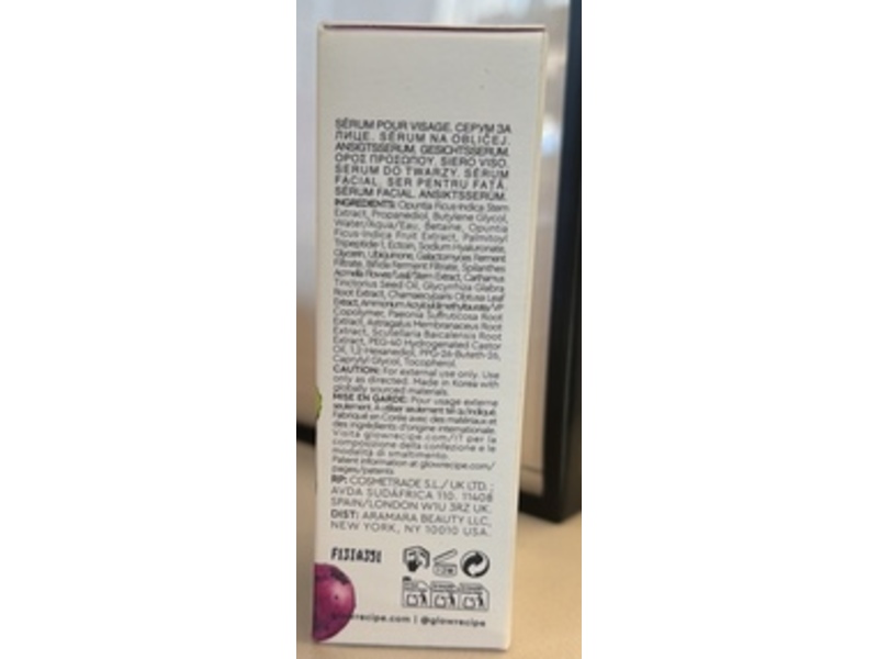 Glow Recipe Prickly Pear Peptide Mucin Serum, 1.35 fl oz/40 mL