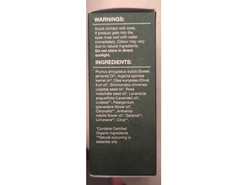 Botanics Organic Restoring Overnight Face Oil, 0.84 fl oz/25 mL