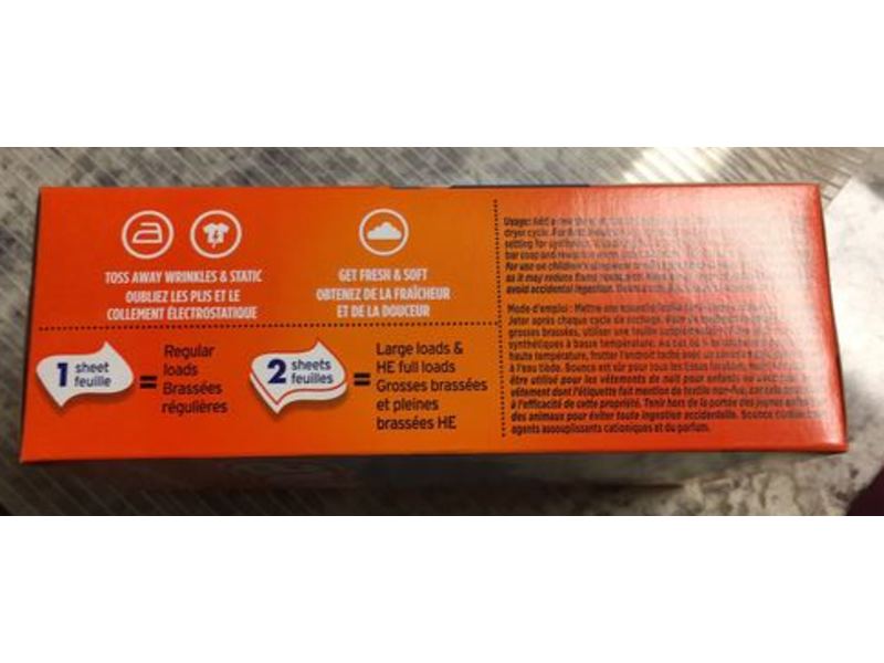 Bounce Dryer Sheets, Fresh Linen, 120 Count