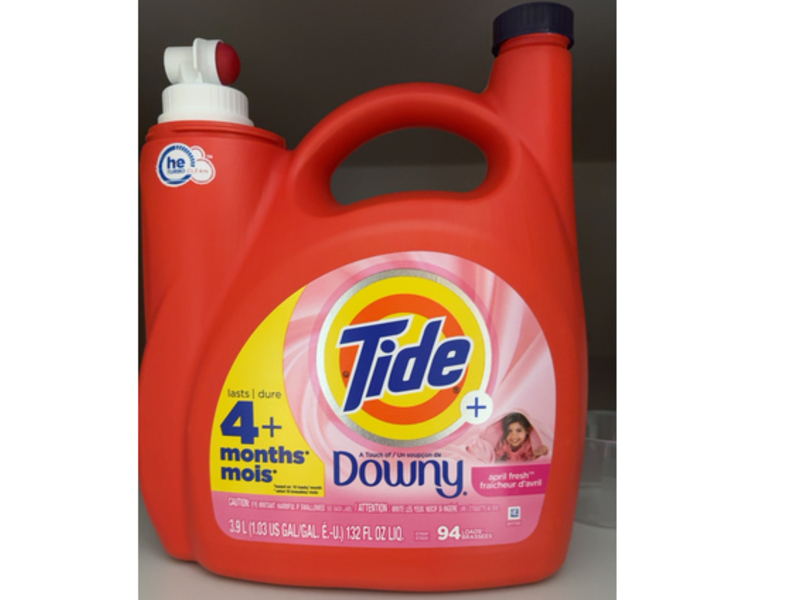 Tide Liquid Laundry Detergent, April Fresh, 94 Loads, 132 fl oz/3.9 L