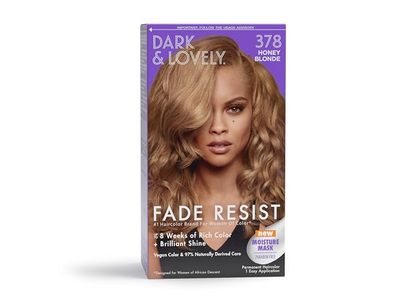 Softsheen Fade Resist Permanent Conditioning Hair Color, 378 Honey Blonde, 1 Application