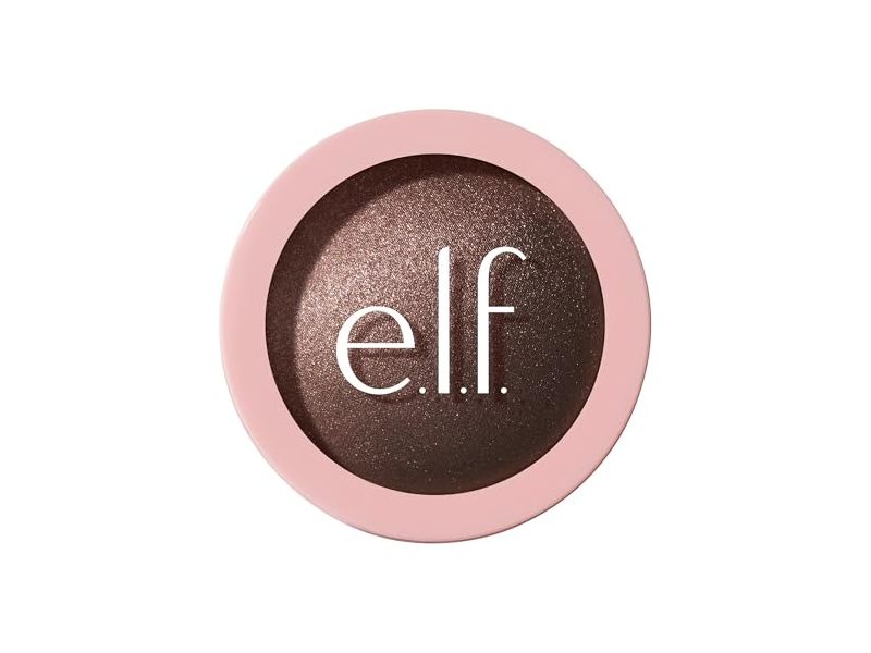 e.l.f. Halo Glow Silky Powder Highlighter, Bronzed Baddie, 0.15 oz/4.5 g