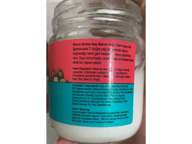 Boom Butter Everyday Hair Care Oil, 190 mL