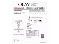 Olay Ultimate Hydrating Serum, Niacinamide + Vitamin E + Peptide 24, 1.3 fl oz/40 mL, Pack Of 2 - thumbnail 4